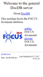 Mobile Screenshot of docdb.fnal.gov