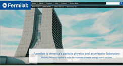 Desktop Screenshot of fnal.gov