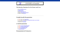 Desktop Screenshot of listserv.fnal.gov