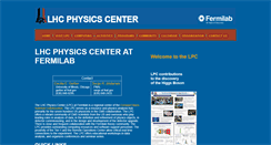 Desktop Screenshot of lpc.fnal.gov